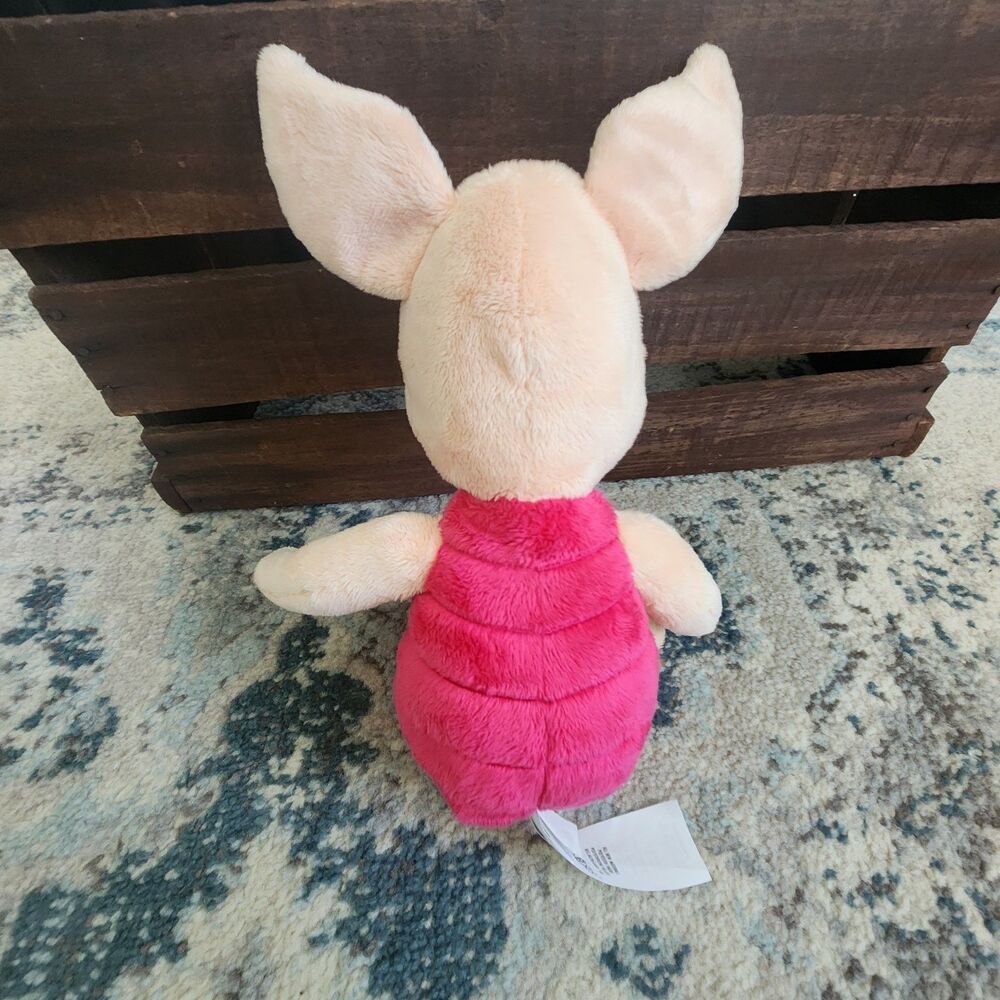 Disney Store 12" Piglet Winnie the Pooh Stuffed Animal Plush - Picture 5 of 9